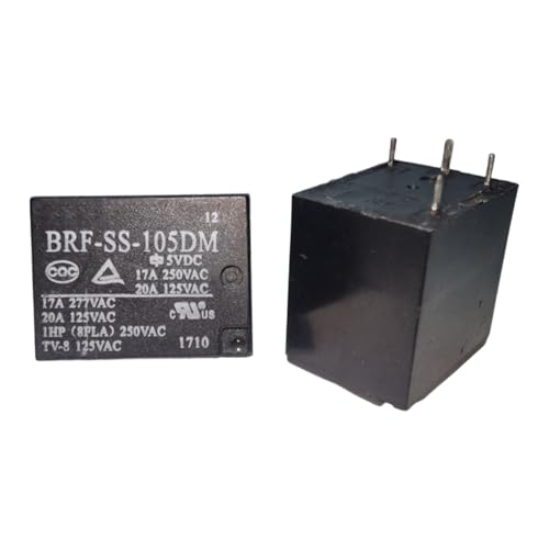 Relais BRF-SS - 105DM monophasé 5V pour circuit imprimé miniature