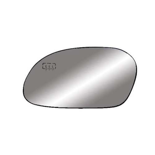 Miroir de rétroviseur chauffant conducteur avec plaque 33169