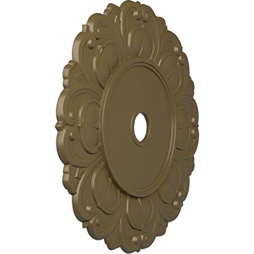 Image of 32 1 /4 inchOD x 3 5 /8 inchID x 1 1 /8 inchP Angel Ceiling Medallion (Fits Canopies up to 15 3 /4 inch), Hand-Painted Mississippi Mud