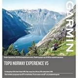 Garmin Unisex – Erwachsene TOPO Norwegen Experience v5 Karte, Schwarz, microSD