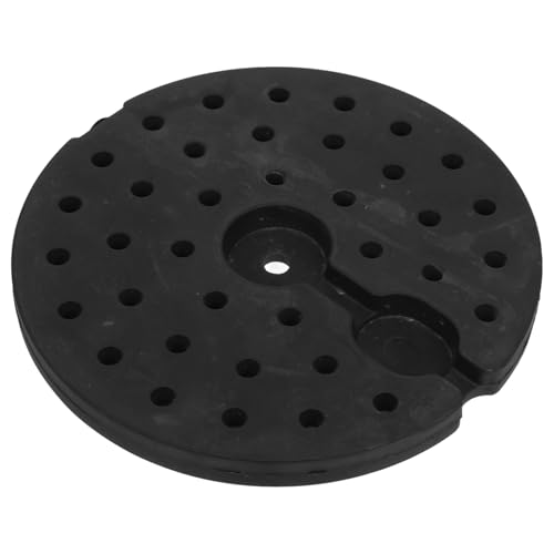 Base accesorio funcional de plástico negro para lámparas de salón 1