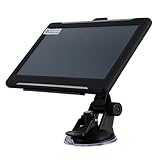 Gatuida GPS Navigatore Camion Touch Screen LCD Navigazione Auto Compatta con Mappe Europa Funzione Hi-fi e Correzione Errori Installazione Facile per Veicoli