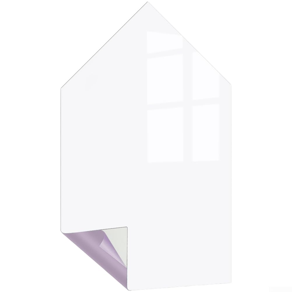 Autocollant tableau blanc de planification hebdomadaire en PVC blanc
