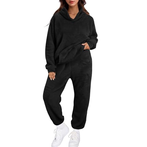 Survêtement 2 pièces pour homme avec sweat étroit et pantalon de jogging baggy