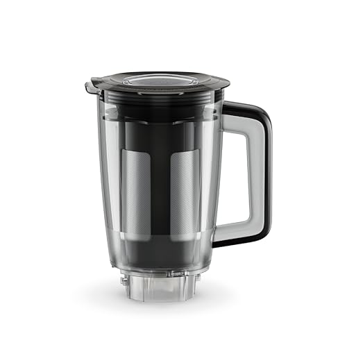 Image of Atomberg 1.6 L Blender and Juicer Jar | Compatible with all Atomberg Mixer Grinders | Hands-Free Operation | No Crushed Seeds* | Stainless Steel Filter | Ideal for Fruit & Veggies Juices, Smoothies