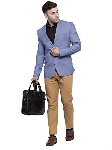 Image of WINTAGE Men's Polyester Cotton Festive and Casual Blazer Coat Jacket