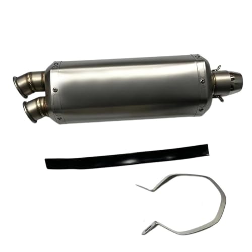 Silencieux 51mm double trou résout le bruit excessif de votre moto F750GS R1200GS et 500X
