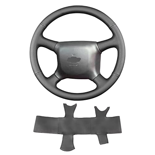 Yeolpise Hand Sewn Steering Wheel Cover,Fit for Chevy Astro Silverado 1999/Suburban 2000/Blazer S-10 2001/Avalanche Blazer 2002/Kodiak 2005,Non-Slip Breathable Microfiber Leather Steering Wheel Cover by Yeolpise - Used condition - US$21.06
