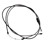 1997 mercedes e420 Fácil instalación: con un diseño sencillo, puedes reemplazar rápidamente el cable de liberación del capó sin necesidad de herramientas o habilidades, ahorrando esfuerzo.