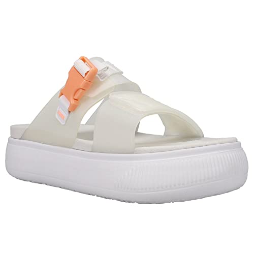 Puma Womens Suede Mayu Pop Slide Casual Sandals Casual - White - Size 6 M #TOP1