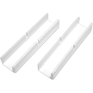 Bestlivings 11745 Vorhangschienen Verbinder 2er Pack