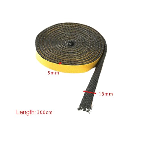 Ｂｅｓｇａ Fibra de Vidro Do Auto Do Selo Da Fita Da Chaminé de 18mm X de 3 Medidores para O Vidro de Jan