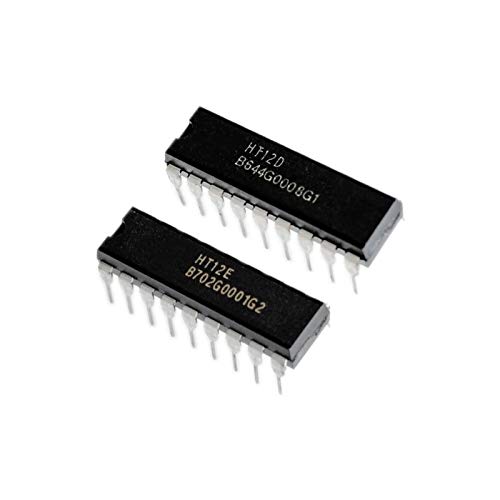 Puces HT12D HT12E DIP20 avec codage sécurisé pour transmission sans fil stable