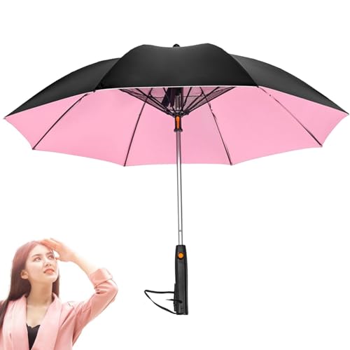 Parapluie de refroidissement avec ventilateur pour éliminer la chaleur lors de la marche