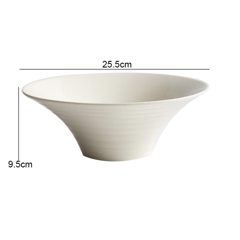 Essteller-Sets für die Küche Keramik Abendessen Schüssel Obst Salat Schüssel Geschirr Brot Dessert Gebäck Platte Restaurant Ramen Pasta Meeresfrüchte Teller Suppe Becken Keramik-Flachteller-Set ( Colo