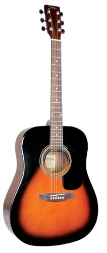 Johnson JG-620-S 620 Player Series Guitare acoustique Sunburst - Les Beatles, Paul McCartney, John Lennon, RIngo Starr, George Harrison Johnson JG-620-S 620 Player Series Guitare acoustique Sunburst