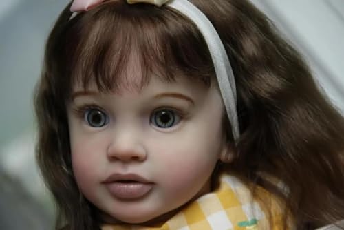 Muñeca Reborn Toddler 26 Pulgadas Realista Niña miniatura 5