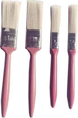 Painting Brush Set 25MM and 12.5MM 4 Pieces Brush (White)