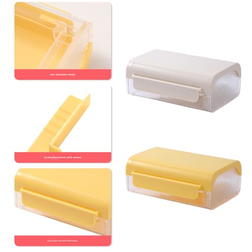 Recipiente para cortar mantequilla y queso con separador 5