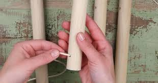 Image of BLOOMAX 5 Pcs Dowel Rods - Sanded Finish, Round Craft Rods for Woodworking & DIY Projects (20mm x 18 Inch)