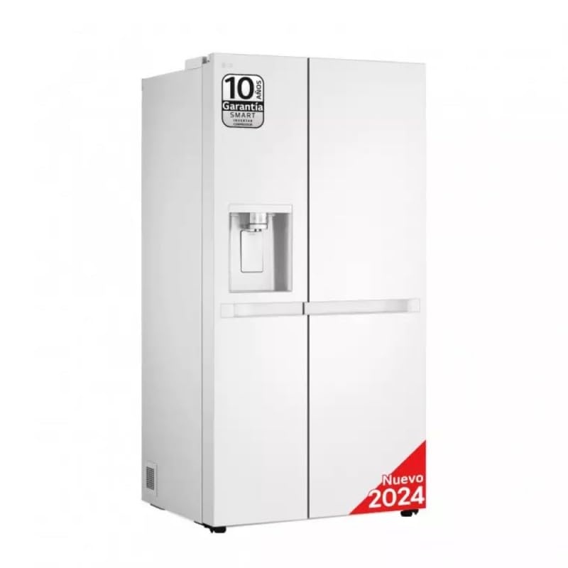 LG Frigo combi Puerta americana 617L 179cm 91cm GSLC40SWPE Clase E Dispensador agua Con Dispensador Blanco