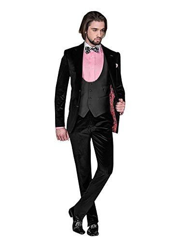 Ensemble velours homme pour mariage et grandes soirées chic veste et pantalon