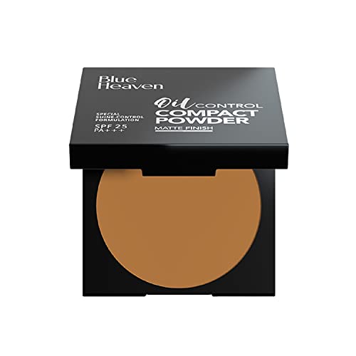 Image of Blue Heaven Oil Control Compact Powder, Toffee 501, 8 g