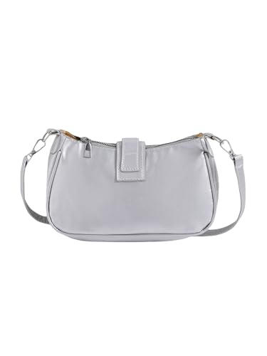 Verdusa Women's Y2K Punk Shoulder Handbags Star Pattern PU Leather Underarm Bag2