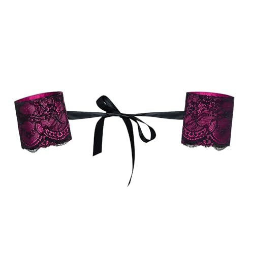 Menottes Roseberry Obsessive accessoire de lingerie rose pour jeu de rôle intime