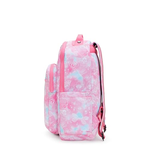 Image of Kipling Women's Seoul 15 inch Laptop Backpack, Durable, Roomy with Padded Shoulder Straps, Built-In Protective Sleeve