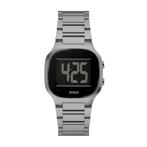 Skagen Mellem Digital Herren 38MM Gunmetal Edelstahl Uhr, SKW6947
