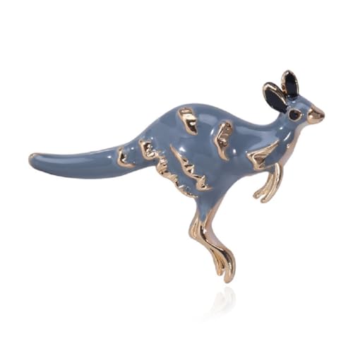 Jolie broche kangourou pour accessoiriser un chapeau en feutre ou un sac en toile