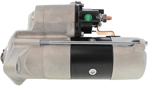 Starter Compatible with Hino 268A 2011-2014 L6 7.7L 469cid Hino J08E-VC 28100E0310A 428080-6981 Also Compatible with Hino 338 2011-2021 L6 7.7L 469cid Hino J08E-VB 28100E0311 19336