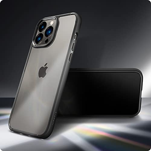 Image of Spigen for iPhone 13 Pro Case, Ultra Hybrid [No Magnet Ring][Anti-Yellowing] - Matte Black