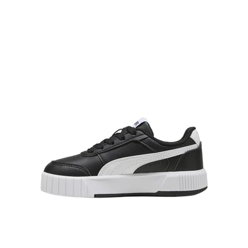 Image of PUMA Kids Girls Carina Mia Lace Up Sneakers Shoes Casual - Black