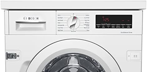 Interior view of the Bosch VarioDrum showing the unique droplet-shaped structure for gentle fabric care.