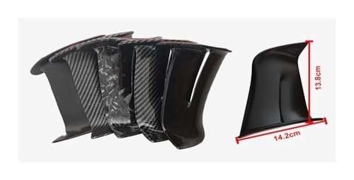 Ailettes spoiler aileron kit de carénage de moto Panigale V4 2019 aile fixe - 4