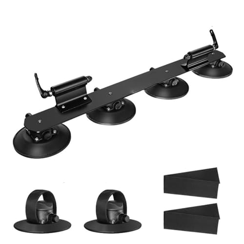 Vacuum Suction Roof-Top Bike Carrier Rack for Car...