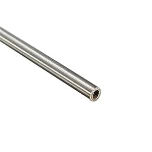Harris Ajiro Ship Fishing Line 10pcs 304 Stainless Steel Capillary Tubes - 3mm OD X 1mm ID X 100mm Length Tubing Stainless