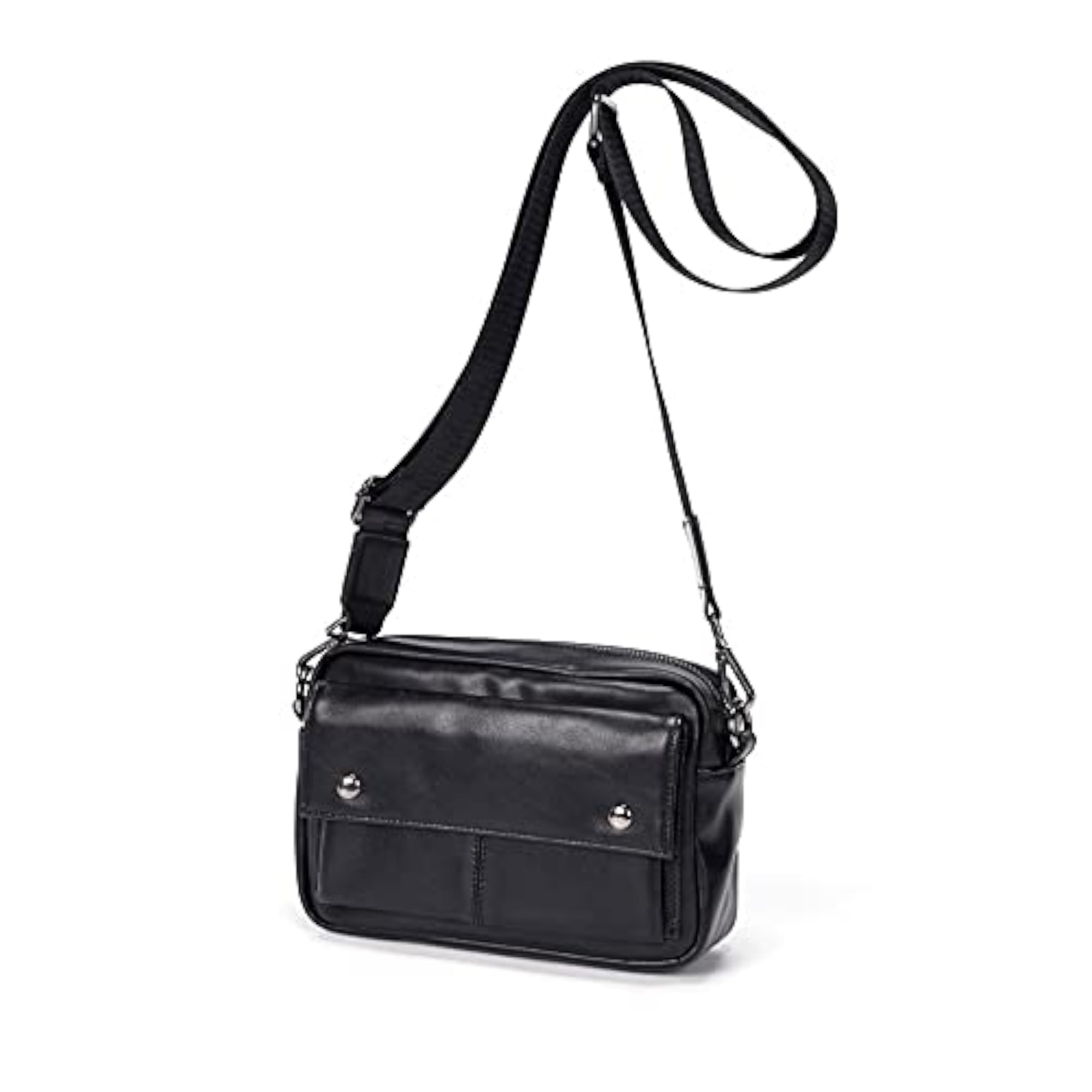 Men's Leather Sports Shoulder Bag