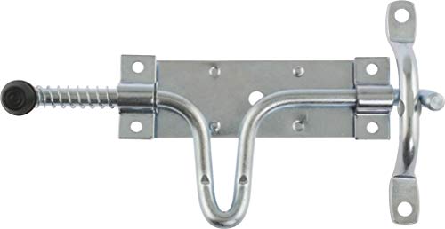 Hillman 852509 Loquet de porte & portail à ressort, zinc plaqué