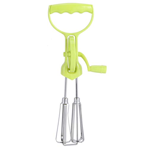 Manual Egg Beater, Handheld Stainless Steel Egg Blender Mixer for Kitchen Utensils Cooking, Baking and Mixing