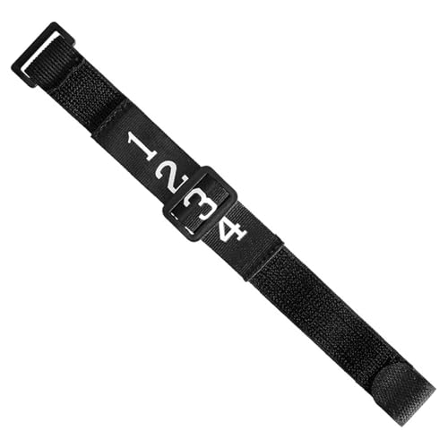 フットボール番号付きダウンインジケーター - ナイロンサッカー審判チェーンクリップ - プロサッカー用品 毎日のトレーニング審判アクセサリー スポーツ愛好家、高校大学向け