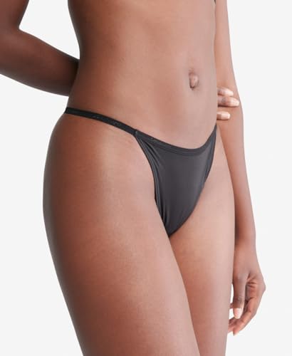 Calvin Klein Women's Ideal Micro Low Rise String Thong2