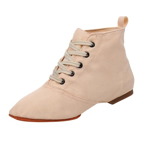 Botas de jazz para mujer, zapatos de salón de baile, modernos, zapatos de gimnasia, zapatos de jazz, zapatos de danza, zapatillas de ballet, zapatos planos de ballet, zapatos de danza para interiores