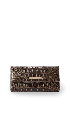 Image of BRAHMIN Cordelia Wallet - Chocolate Melbourne