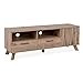 Produktbild DEINE TANTE EMMA 003454 Lowboard Wellington 56A HiFi TV Kommode Schweden Eiche 3D Reliefoptik Push-to-Open ca. 140 x 50 x 40 cm