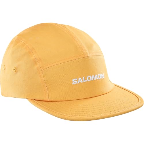 Photo de Salomon, Casquette 5 Panneaux, Randonnée, Course en Sentier & Marche, Confort Léger, Ajustable, Noir Profond, Unisexe