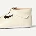 Amazon Essentials x Sofia Grainge Baby Girls' Non-Slip Mary Jane Shoes, Off-White, 2 Infant