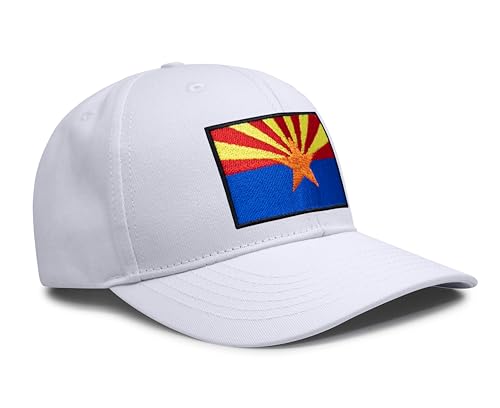 Image of International Tie State Hat for Men and Women, Adjustable Snapback Trucker Baseball Cap with Embroidered Patch
